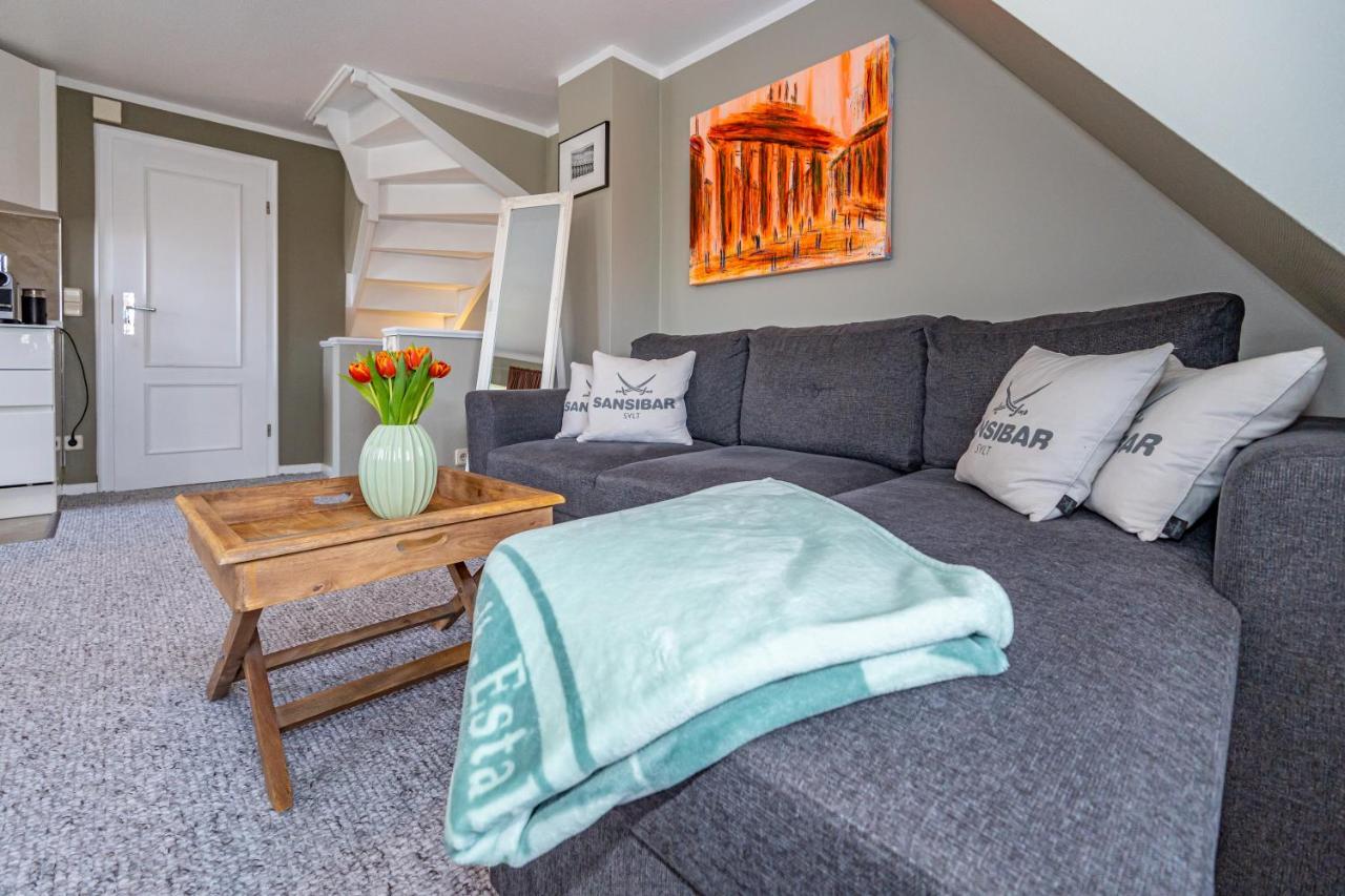 Gemuetliche Wohnung Unter Reet Mit Pool Und Sauna In Keitum Exterior foto